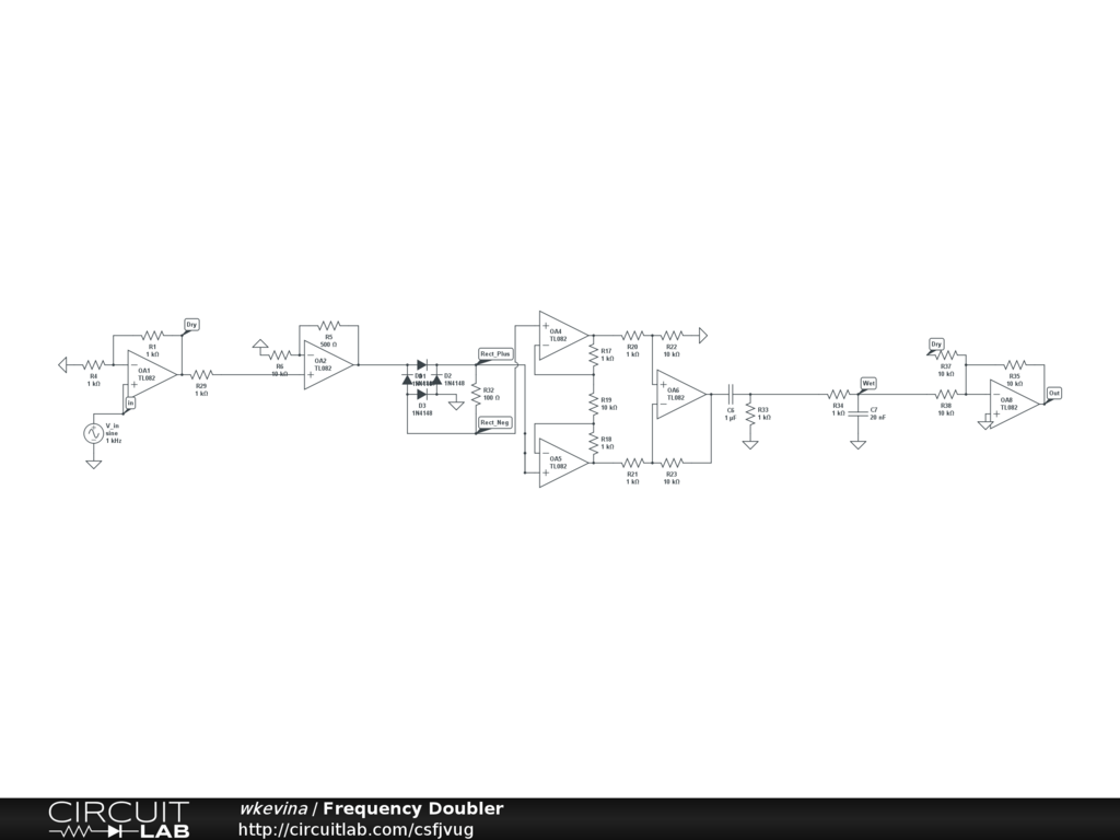 Frequency Doubler Circuit Diagram Wiring Digital and Schematic