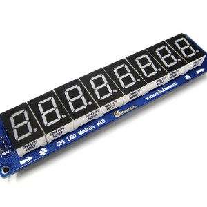 Modulo 8 caratteri 7 segmenti Display Digitale SPI LED (Arduino Compatibile)