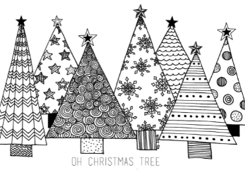We found stunning modern christmas trees that will refresh your halls and inspire you this holiday season. Christmas 2020 40 Free Printable Christmas Tree Coloring Pages Pdf