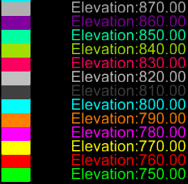 InRoads Tip: Color-Coded Elevations | Civil CAD Consultant
