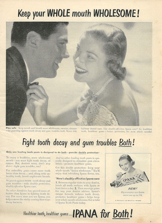 Grace Kelly as model, Ipana