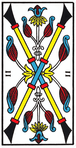 Tarot cards are used throughout much of europe to play tarot card games. Le 2 de BÃ¢ton dans le Tarot et ses Significations - ClÃ©s du Tarot