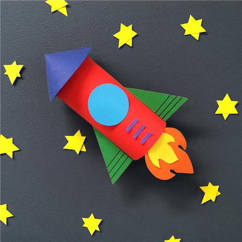 Paper Rocket Paper & Card CleverPatch Art & Craft