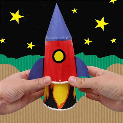 One of the main advantages of paper cup craft projects is that they are suitable for a child of any age. Paper Cup Rocket Launcher Cleverpatch Crafternoons Cleverpatch Cleverpatch Art Craft Supplies