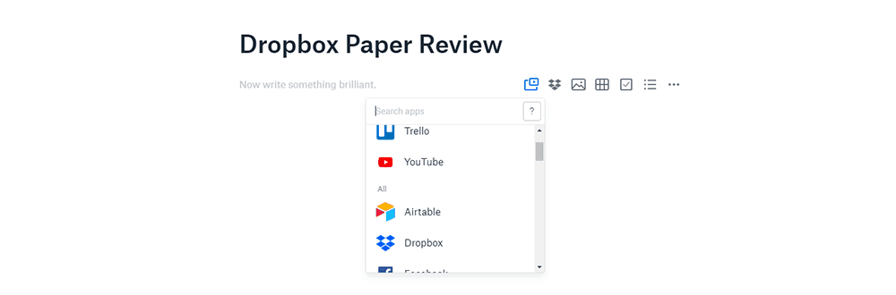 Dropbox Paper Review 2021 A Limited Tool With Limited Use