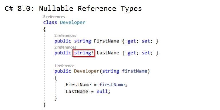 C# 8: Nullable Reference Types - CodeJourney.net