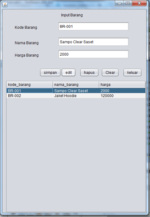Dengan id yang di kirimkan tadi. Tutorial Java Cara Membuat Crud Java Dan Mysql Netbeans