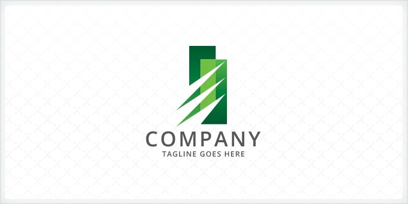 Green Tower Logo By Zixlo Codester
