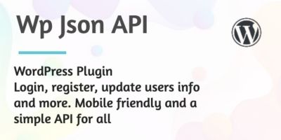 Can't get json in wordpress php plugin · php json api wordpress. Wp Json Api Plugin For Wordpress Rest Api By Codemars Codester