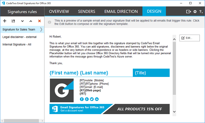 In outlook on the web, . New Office 365 Email Signature Manager From Codetwo