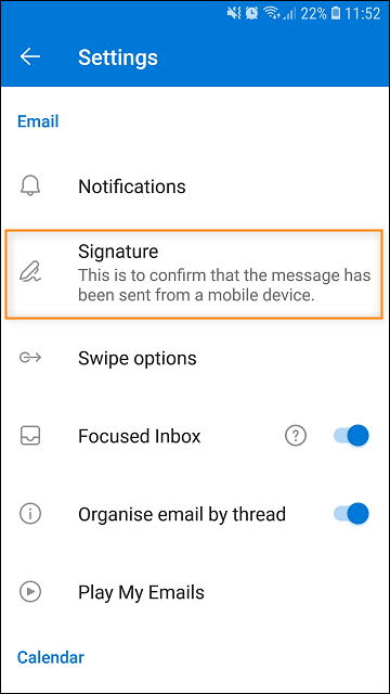 Open outlook sidebar menu · step #2: How To Add A Different Signature To Emails Sent From Mobile Devices