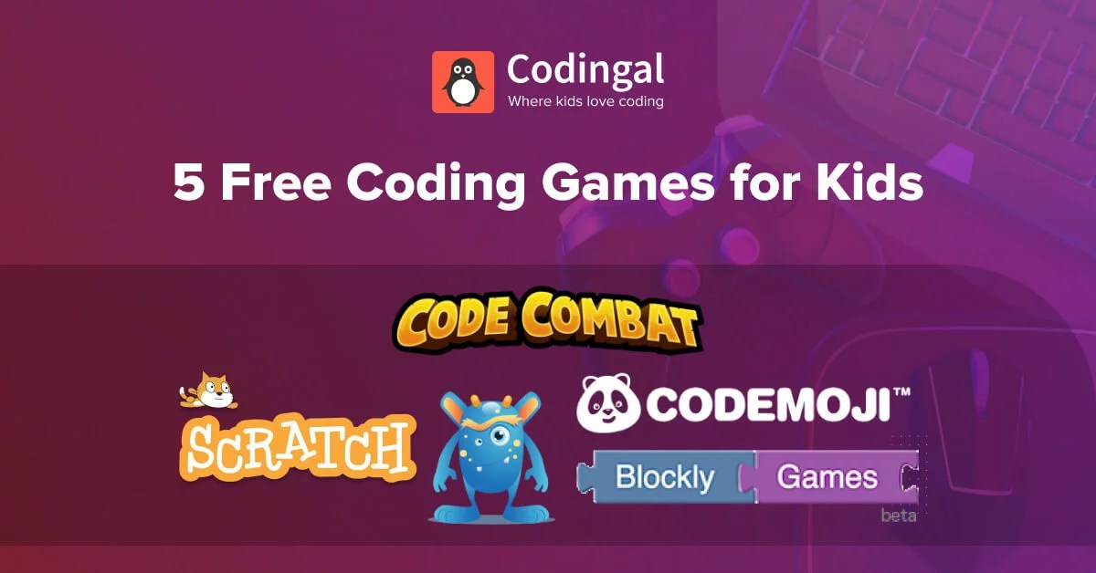 8 best free coding games for beginners · 1. 5 Free And Fun Coding Games For Kids Codingal