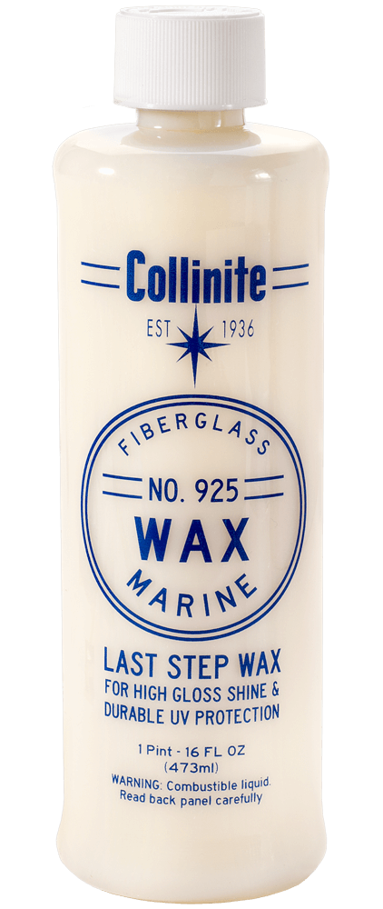 We work with and sell only the highest quality, most durable and environmentally friendly compounds, polishes and nanotechnology coatings . Fiberglass Last Step Boat Wax Collinite Since 1936