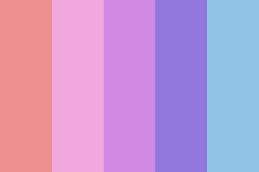 The easiest place to get colors from your photos. rainbow pastel part 1 Color Palette