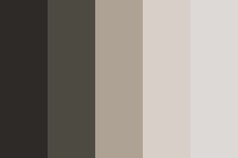 There are three main categories of colors: Warm Neutrals Color Palette