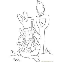 You can print or download them to color and offer them to your family and friends. Peter Rabbit Coloring Pages For Kids Printable Free Download Coloringpages101 Com