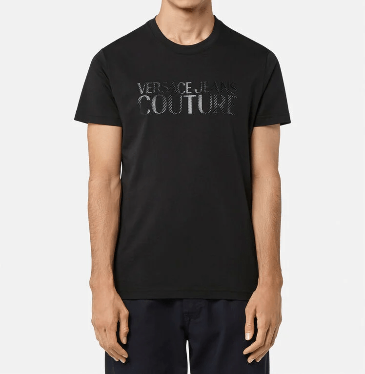 T-SHIRT LOGO PIXEL 72GAHT02 - VERSACE JEANS COUTURE T-SHIRT LOGO PIXEL 72GAHT02 - VERSACE JEANS COUTURE