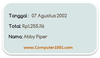 Cara Format Teks dan Angka Data Mail Merge di Microsoft Word – Computer 1001