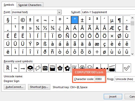 Selain itu, ada juga cara membuat diagram . Cara Buat Simbol Celsius Fahrenheit Di Word Excel Powerpoint Computer 1001