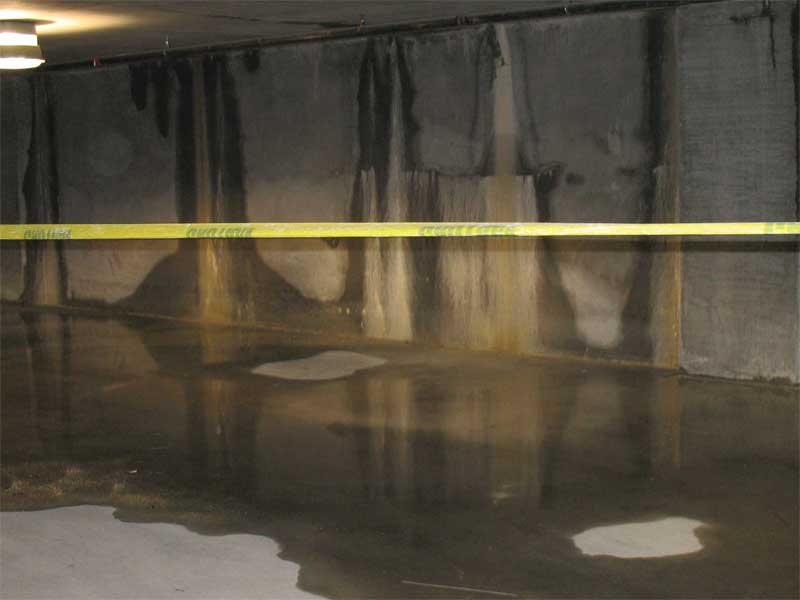 We all have blind spots. Issues with waterproofing blind-side shotcrete foundation