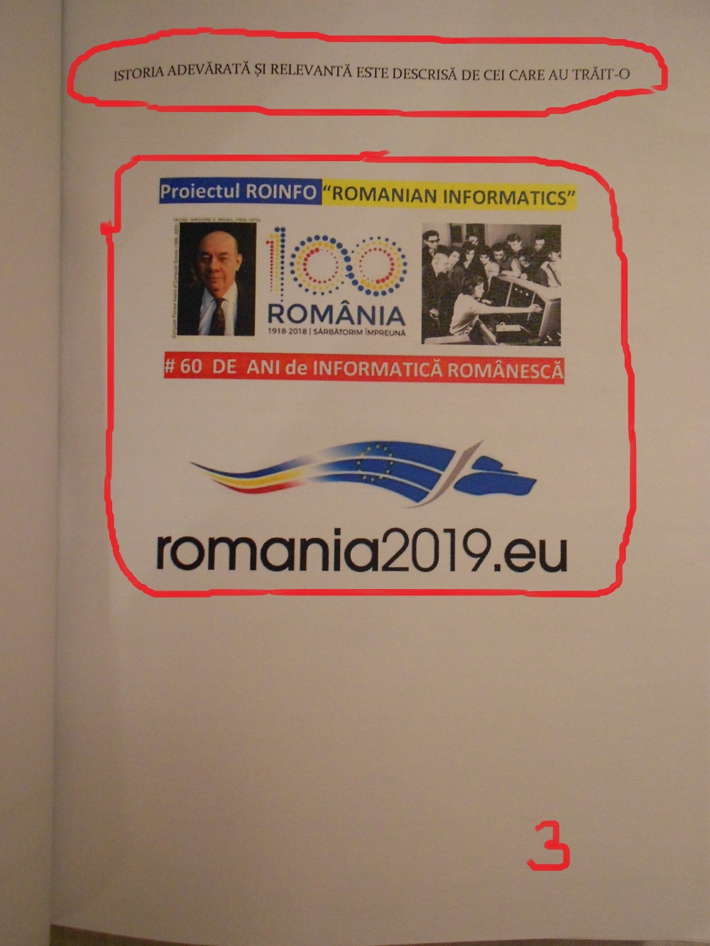 O Istorie DiletantÄ A Informaticii Romanesti PromovatÄ Sub Egida Academiei Romane 2019 Contributors
