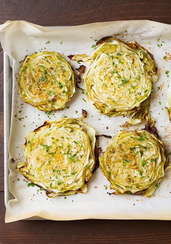 Garlic Roasted Cabbage Wedges - Watch MasterChef Directions What you need to cook garlic roasted cabbage wedges