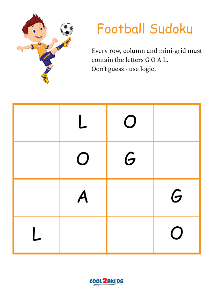 free printable word sudoku puzzles
