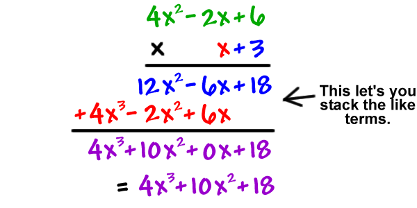 Sum = (+) / sum = (+) / sum = (()) / sum = / sum = 111; Multiplying Messier Polynomials 2