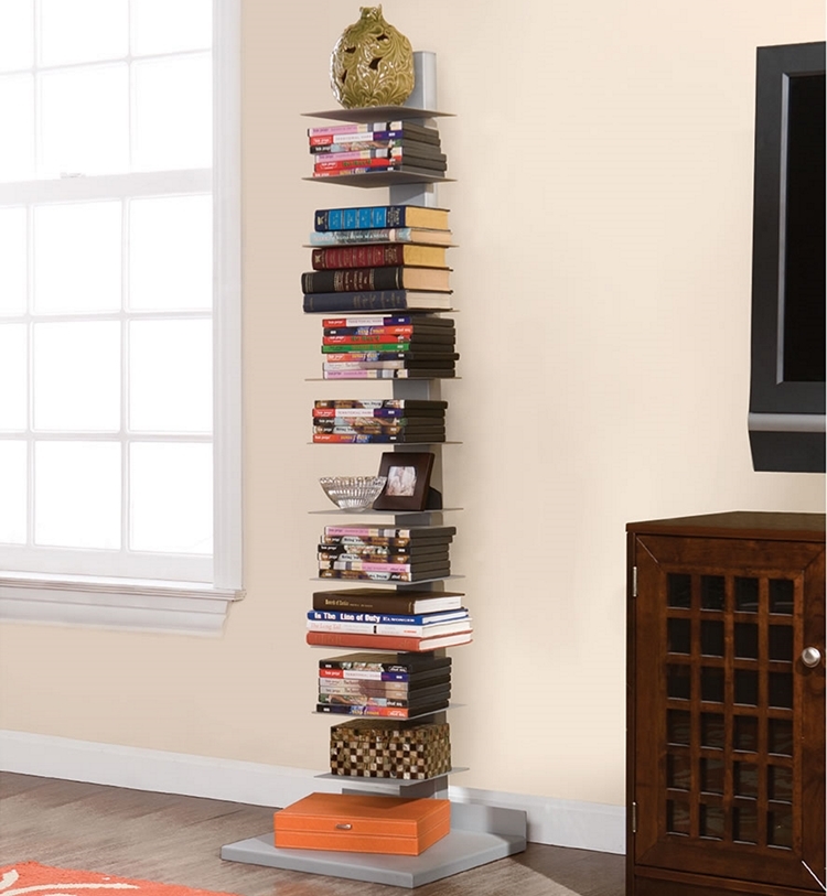 Suitable for the storage of books, display . Vertical Bookshelf