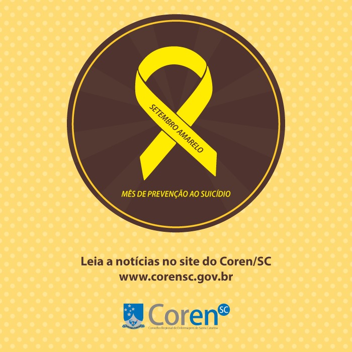 Home colunistas fatos históricos do dia 10 de setembro. Setembro Amarelo Dia 10 Marca Campanha Mundial De Prevencao Do Suicidio Coren Sc Conselho Regional De Enfermagem De Santa Catarina