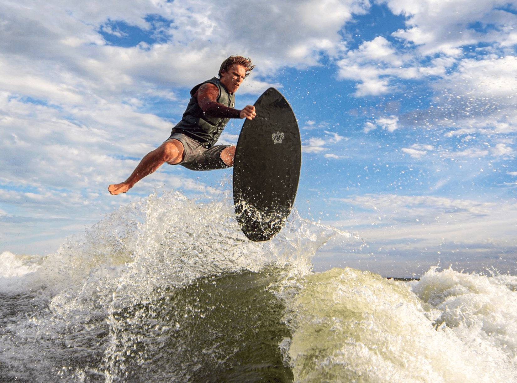 A pontoon boat has a distinctive look to. Top 10 Wake Surfing Tricks For Beginner Intermediate Riders Correct Craft