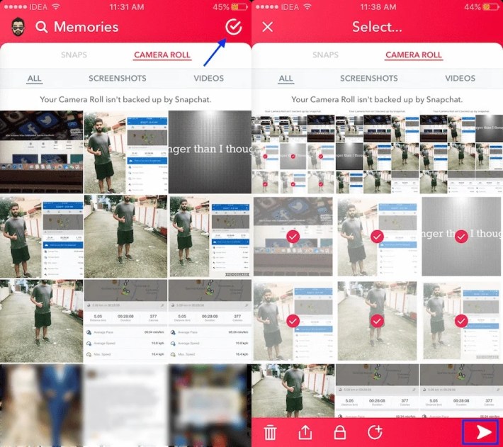 Pro Hack To Send Multiple Photos Snaps In Snapchat Cosect Net