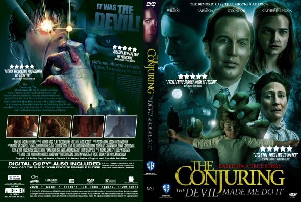 Qualifizierte bestellungen werden kostenlos geliefert. Covercity Dvd Covers Labels The Conjuring The Devil Made Me Do It