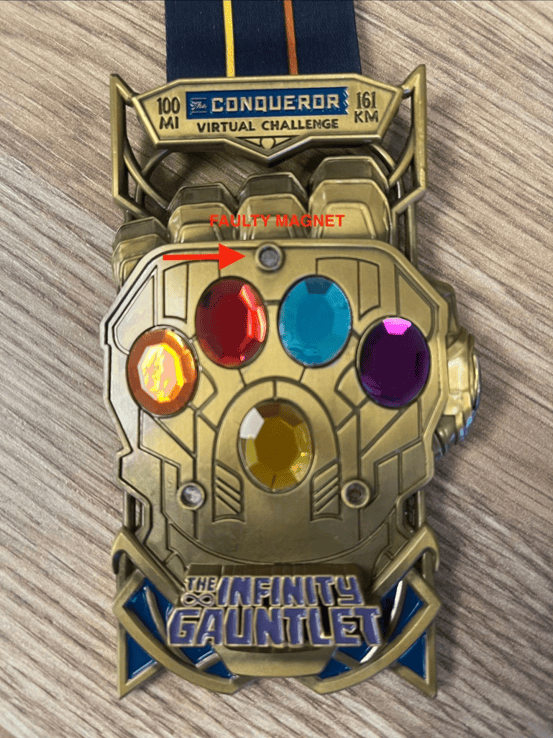 The Conqueror Recalls Avengers Medals Due to Risk of Serious Injury or Death from Magnet Ingestion; Violate Mandatory Standard for Magnets