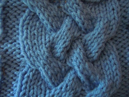 The patterns are not reversible (so they only look good from the right side). Large Woven Cable Knitting Stitch How To Knit