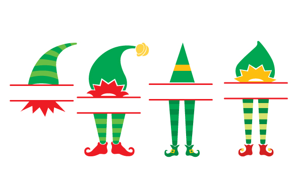 You must have an embroidery machine to use these designs. Elf Split Monogram Frames Svg Cut File By Creative Fabrica Crafts Creative Fabrica