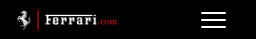 Ferrari hamburger menu