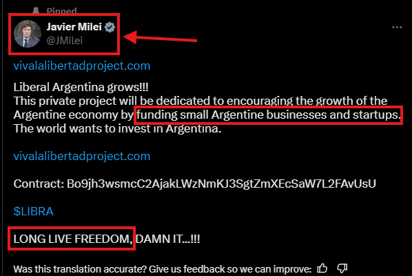 Milei-crypto-monnaie