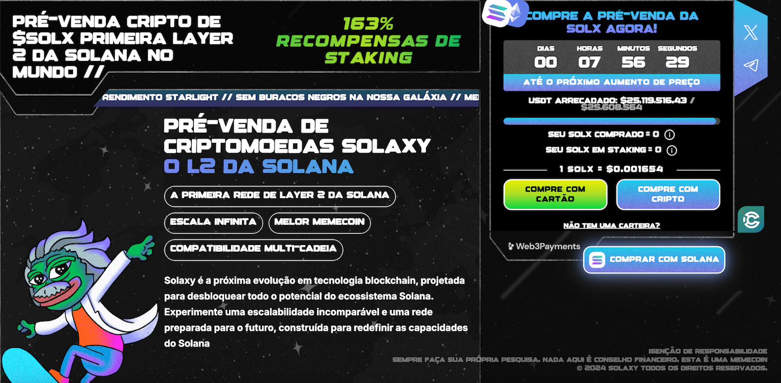 SOLAXY PRE-vente, première solution de couche 2 de Solana