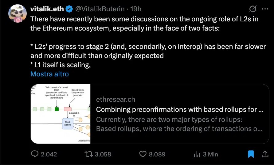 Vitalik critique la L2