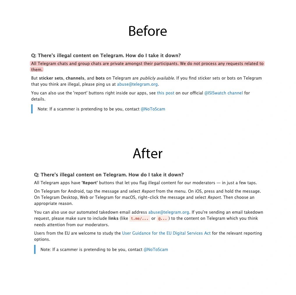 Telegram Quietly Updates FAQs, Removes Chat Privacy; TON Jumps? Telegram Quietly Updates FAQs, Removes Chat Privacy; TON Jumps?