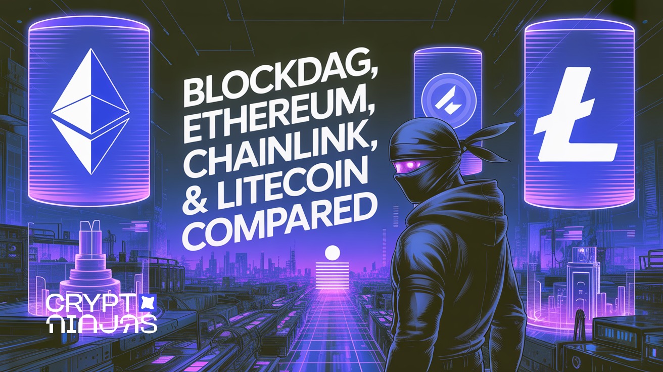 BlockDAG vs. ETH, LINK & LTC