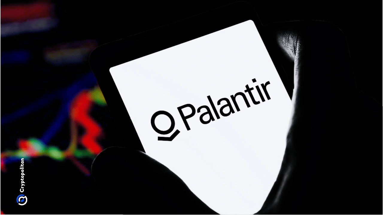 Palantir fell over 10% from Monday’s high, entering correction territory due to extreme valuation concerns