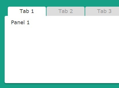 Creating Simple Tabbed Interface with Pure CSS | CSS Script