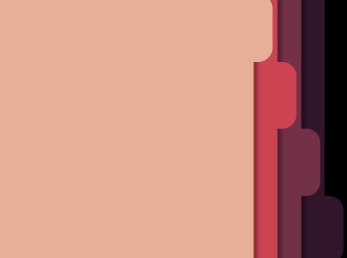 Pure CSS Full Window Page Slider with Folder Tab Navigation | CSS Script
