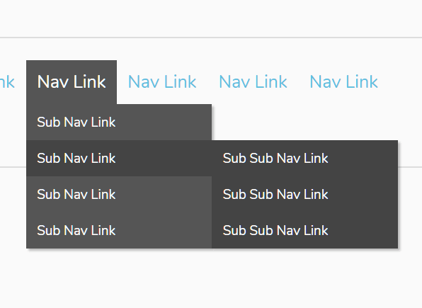 Pure Css Multi Level Navigation Menu Css Css Script