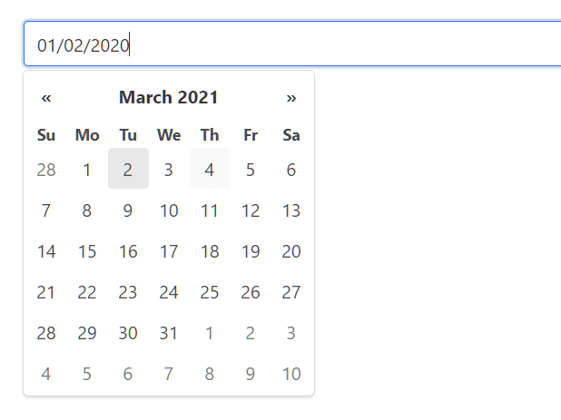 Vanilla Javascript Date Date Range Picker For The Web Css Script