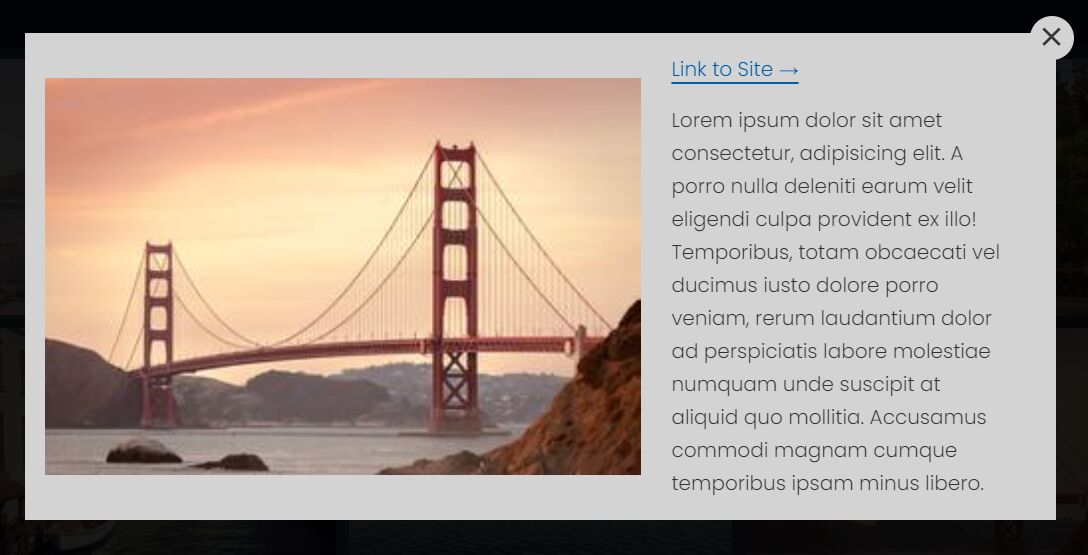 Responsive Photo Gallery & Image Lightbox CSS Script
