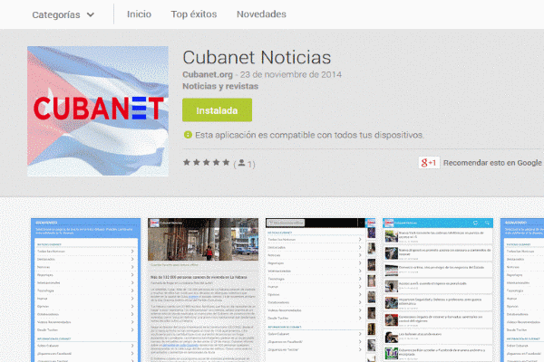 Aplicación de CubaNet disponible para descarga gratis