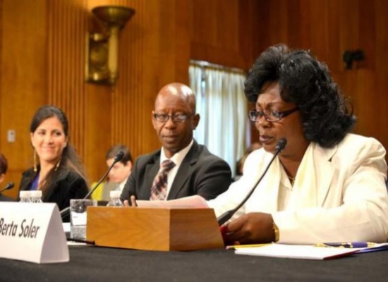 Líderes opositores y activistas ante el Subcomité de Relaciones Exteriores del Senado de EEUU